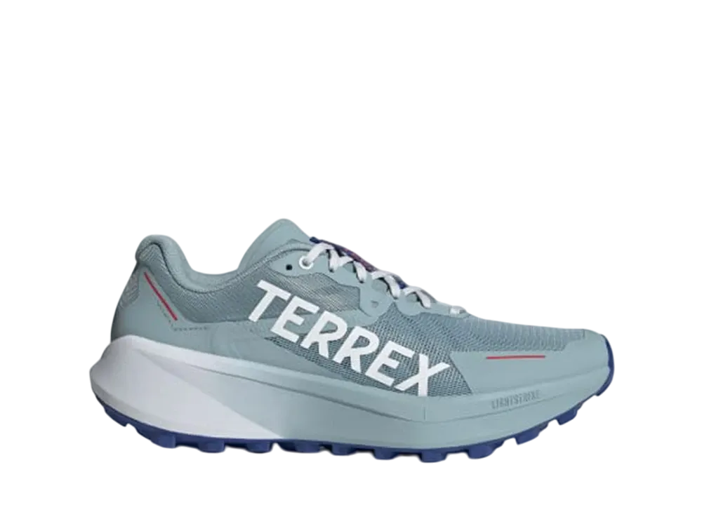 アディダス テレックス アグラヴィック3 トレイルランニング "マジックグレー/クラウドホワイト/セミルシッドブルー"