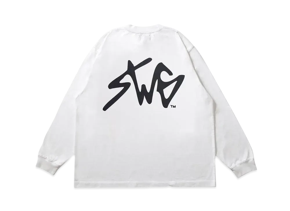 SWAGGER SWG SIGNATURE LOGO LT-SHIRT "WHITE"