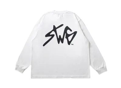 SWAGGER SWG SIGNATURE LOGO LT-SHIRT "WHITE"