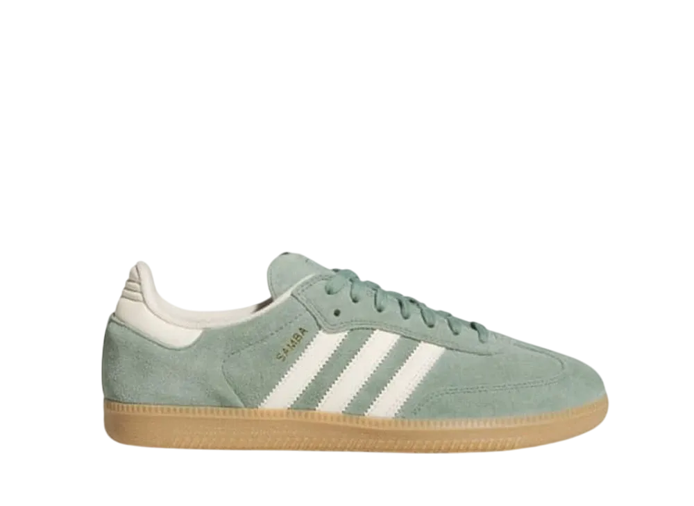 アディダスオリジナルス サンバ "シルバーグリーン/ワンダーホワイト/ゴールドメタリック"