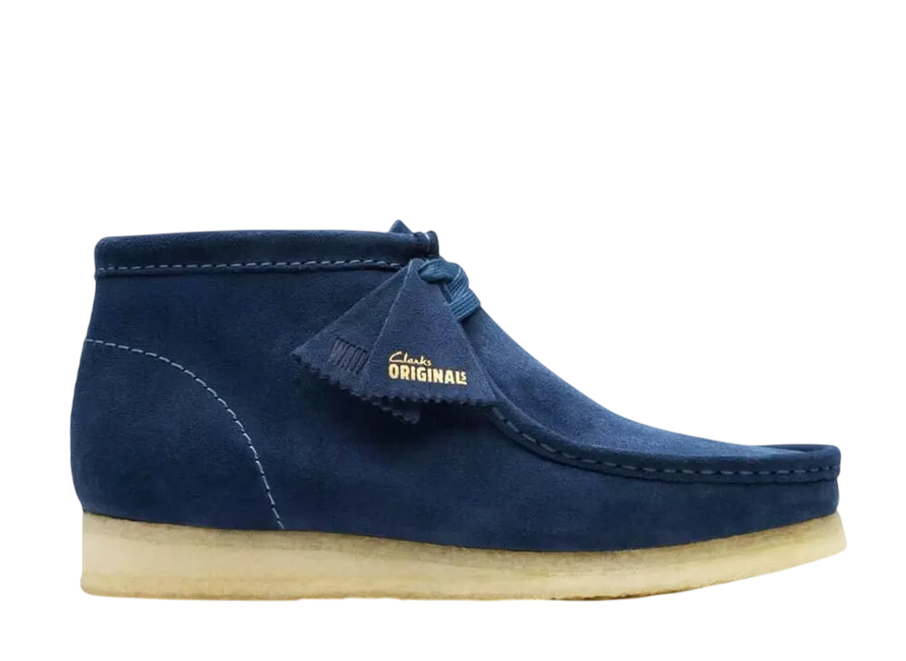 クラークス ワラビー ブーツ "インクスウェード"