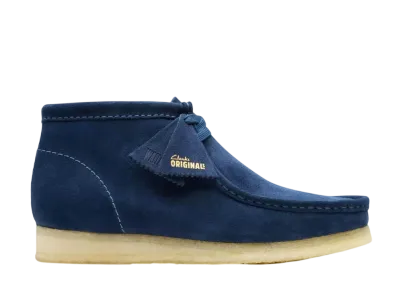 クラークス ワラビー ブーツ "インクスウェード"