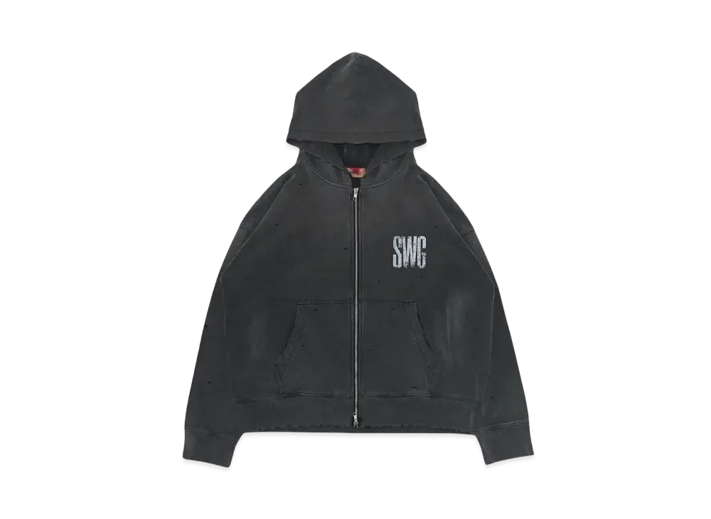 SWAGGER SWG VINTAGE HOODIE "BLACK"