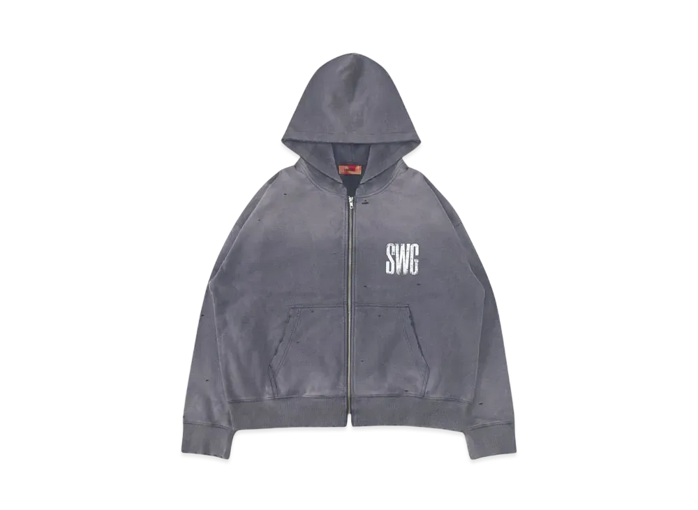 SWAGGER SWG VINTAGE HOODIE "C.GRAY"