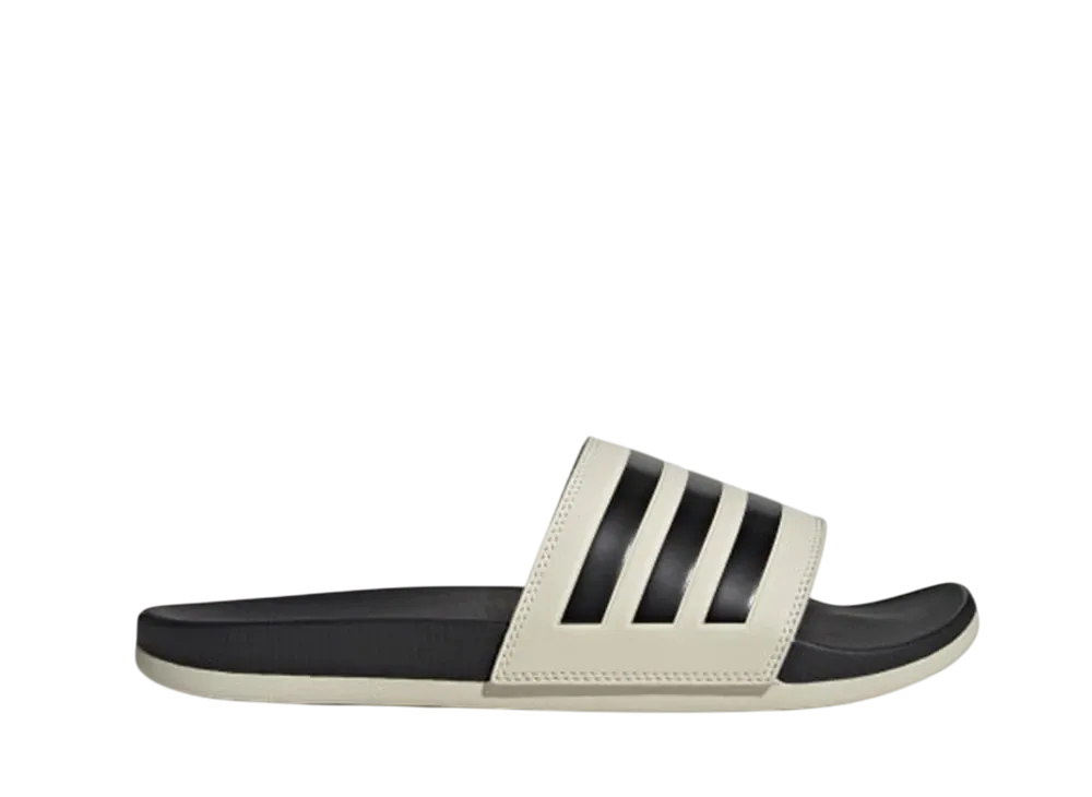 アディダス アディレッタ コンフォート スライド "アルミナ/コアブラック"