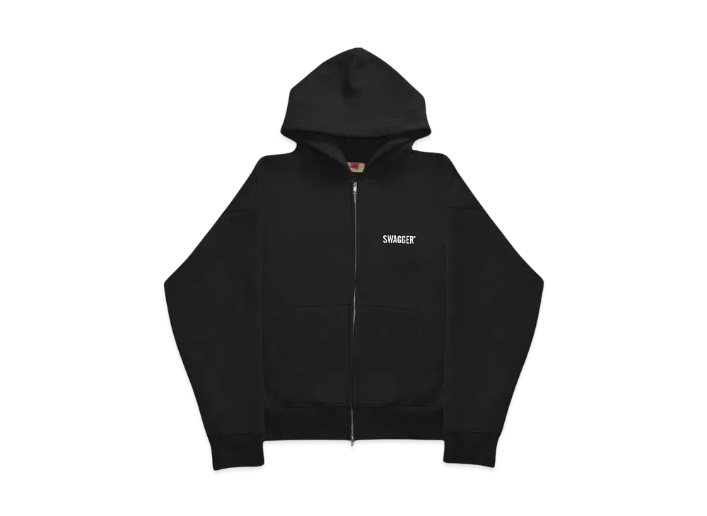 SWAGGER SWAGGER BACK LOGO HOODIE "BLACK"