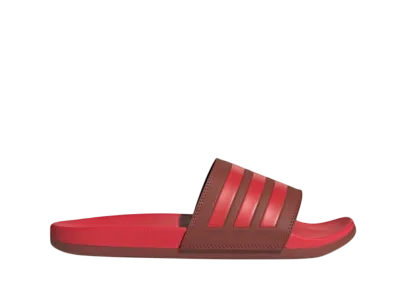 adidas Adilette Comfort Slides "Preloved Ruby/Pure Ruby"