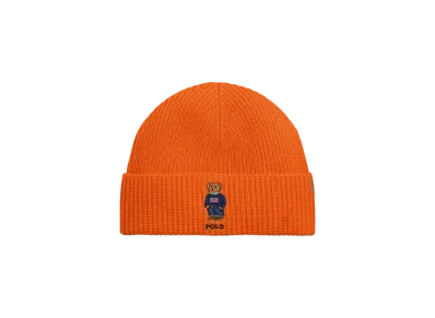 Polo Ralph Lauren Polo Bear Rib Knit Beanie "Orange"