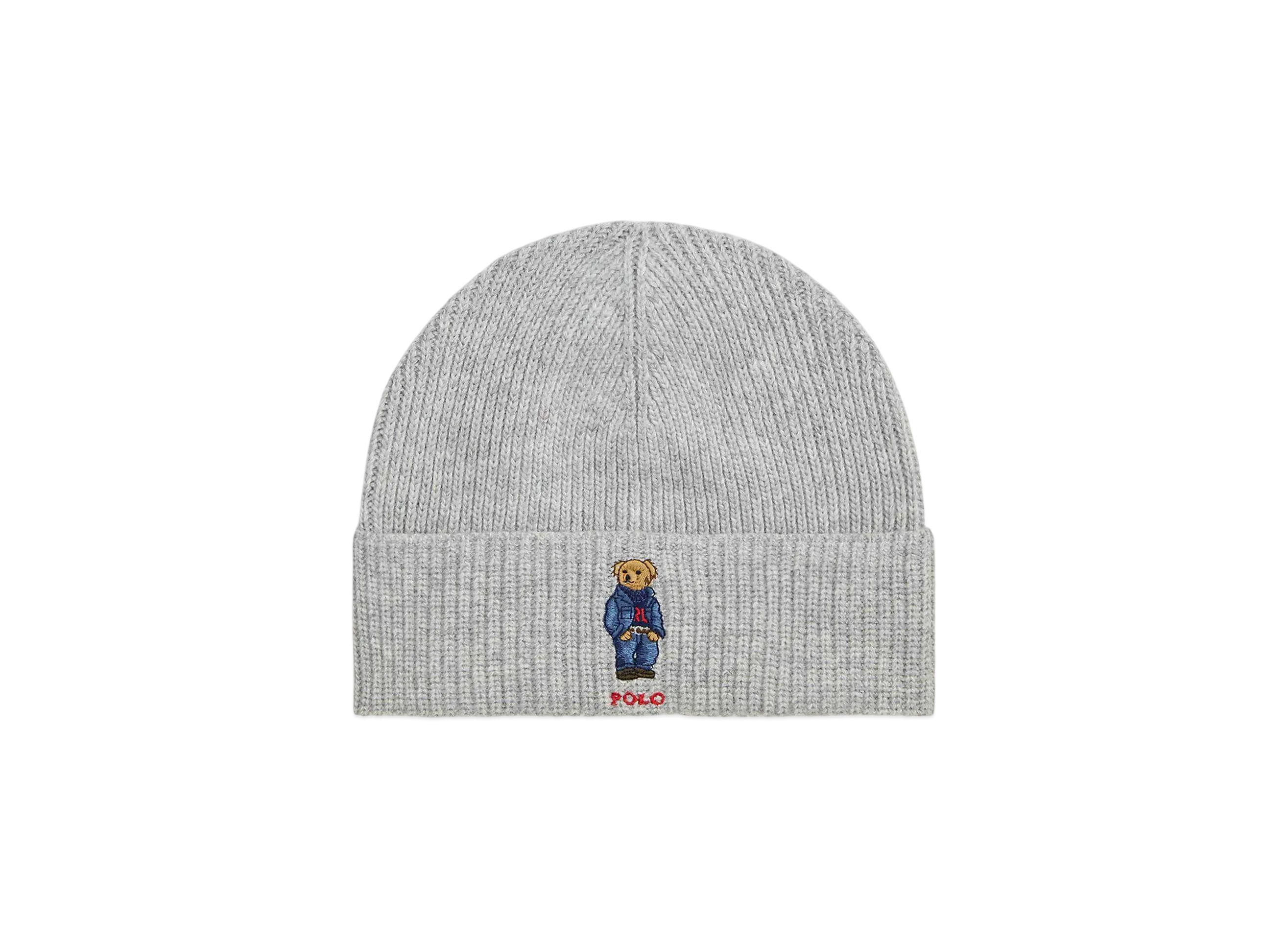 Polo Ralph Lauren Polo Bear Rib Knit Beanie "Gray"