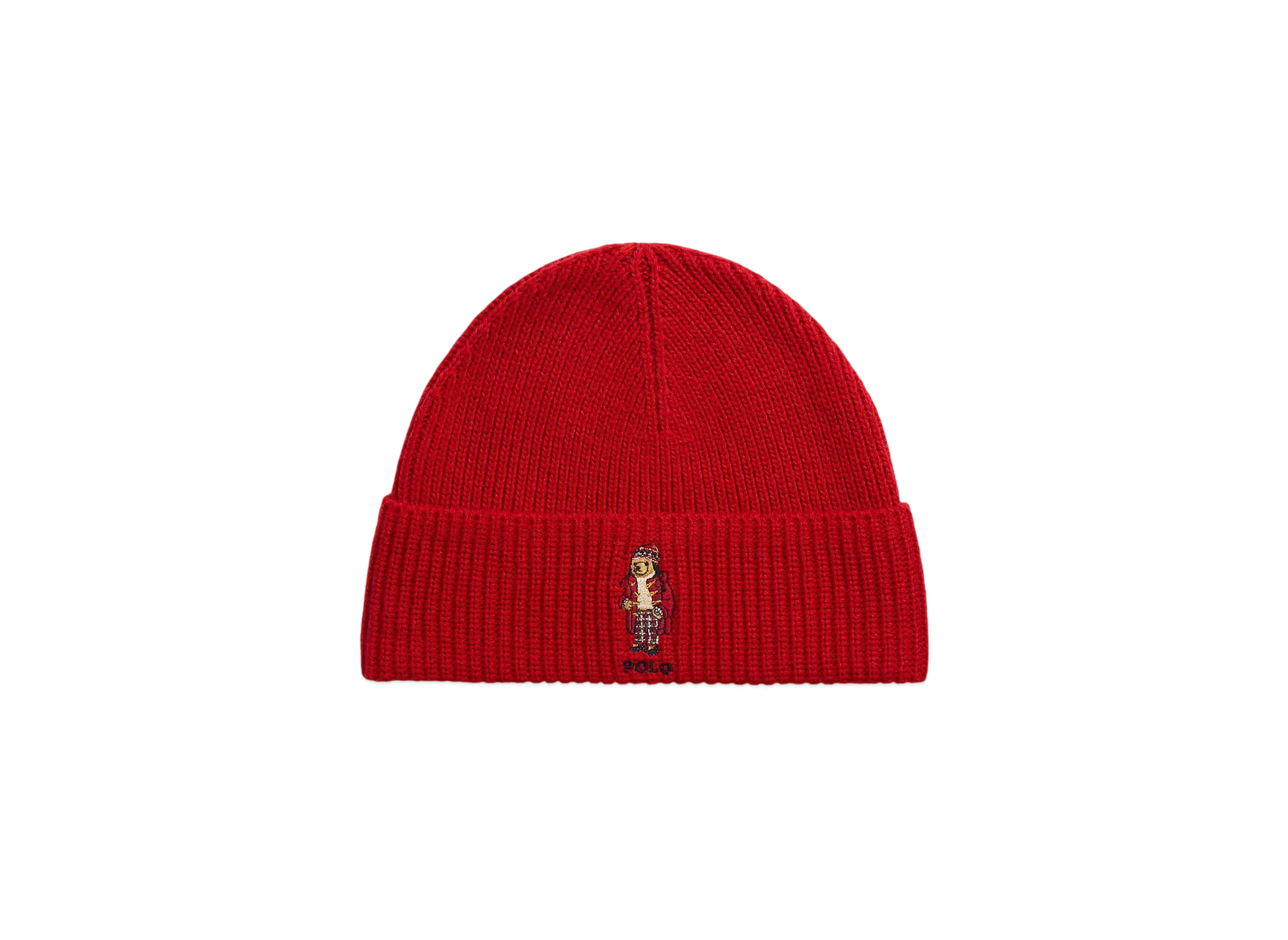 Polo Ralph Lauren Polo Bear Rib Knit Beanie "Red"