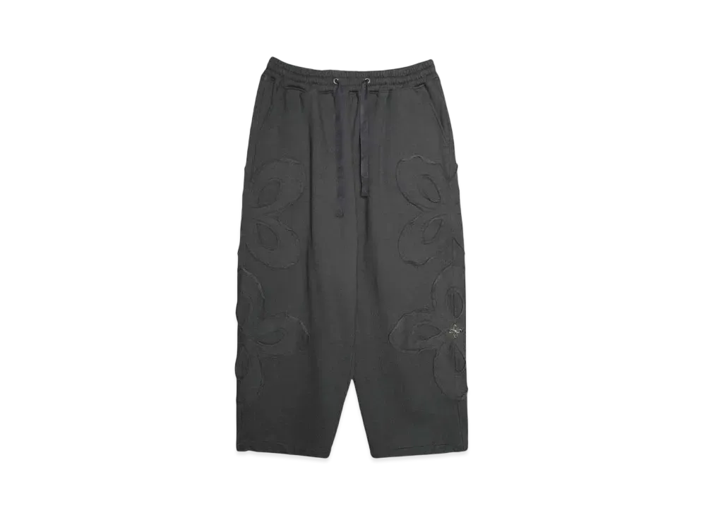 SURGERY clover logo patchs sweat pants "CHARCOAL"