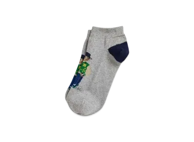 Polo Ralph Lauren Polo Bear Cotton Blend Low-cut Socks "Gray"