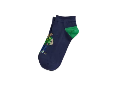 Polo Ralph Lauren Polo Bear Cotton Blend Low-cut Socks "Navy"