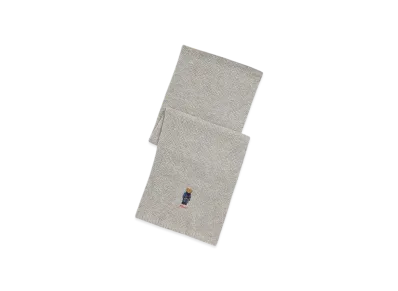 Polo Ralph Lauren Polo Bear Rib Knit Muffler "Gray"