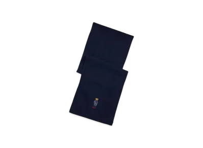 Polo Ralph Lauren Polo Bear Rib Knit Muffler "Blue"