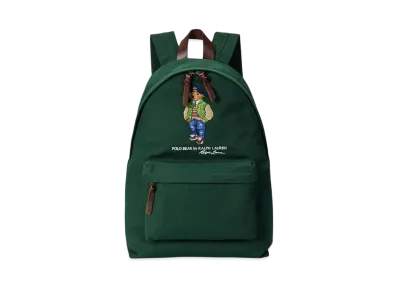 Polo Ralph Lauren Polo Bear Canvas Backpack "Green"