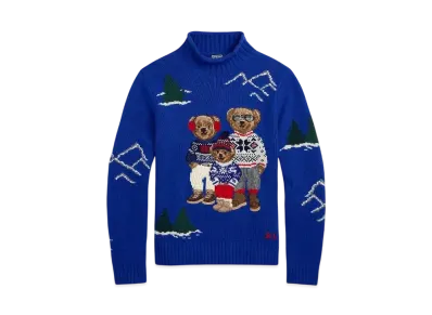 Polo Ralph Lauren Polo Bear Family Sweater "Blue"