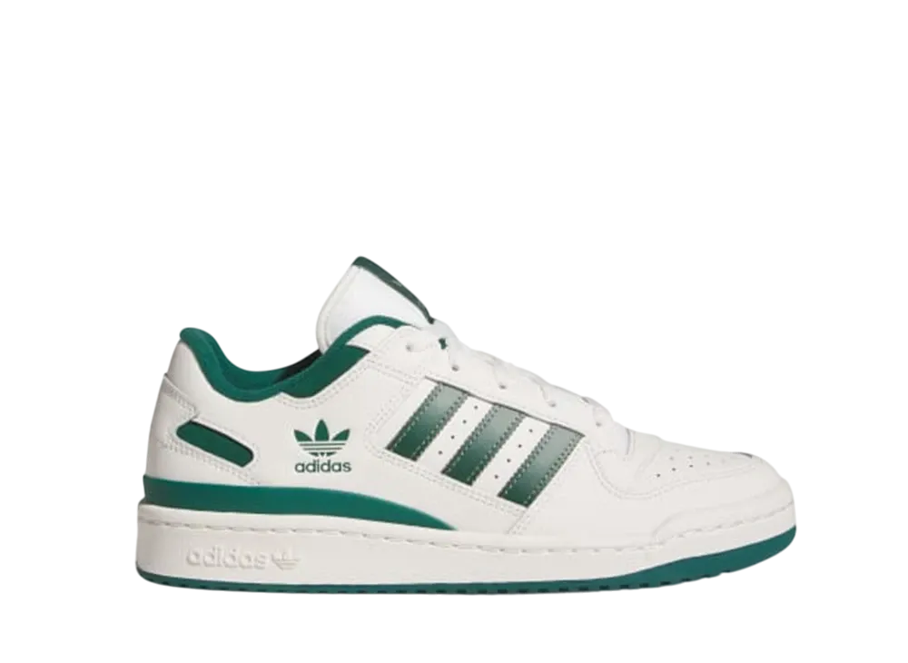 アディダスオリジナルス フォーラム ロー CL "クラウドホワイト/カレッジグリーン/シルバーグリーン"