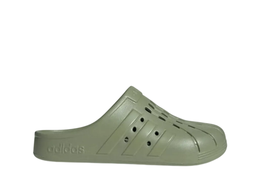 アディダス アディレッタ クロッグ "テントグリーン"
