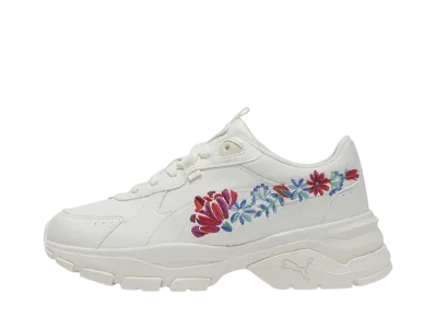 Puma Women's Cassia Via Embroidery "Warm White"