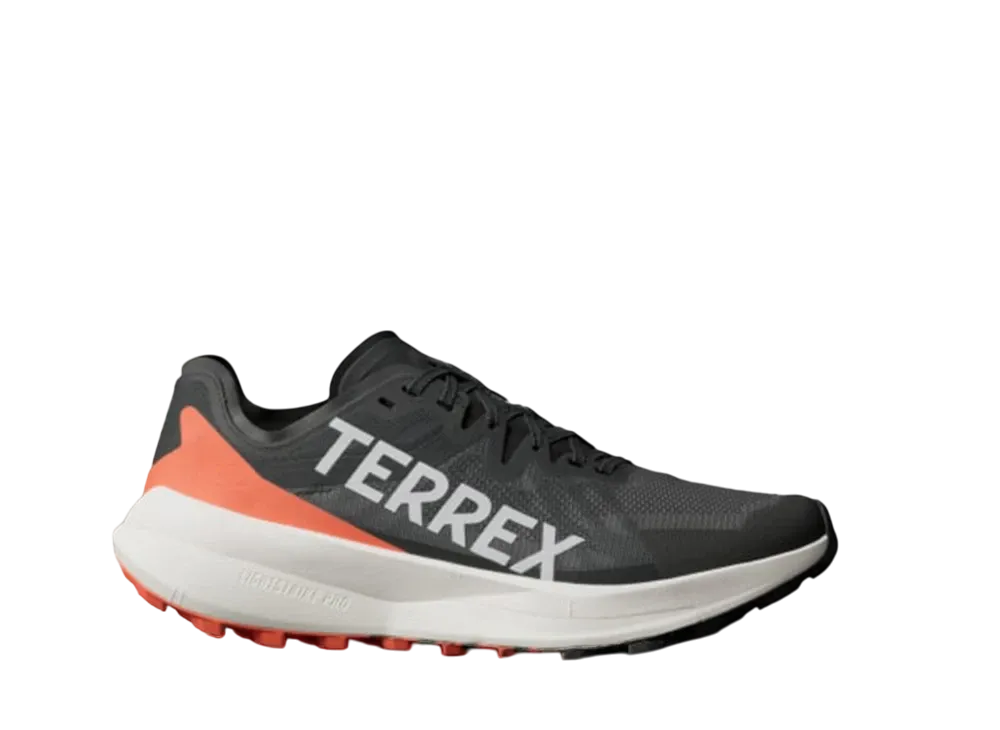 アディダス テレックス アグラヴィック スピード トレイルランニング "コアブラック/グレーワン/インパクトオレンジ"