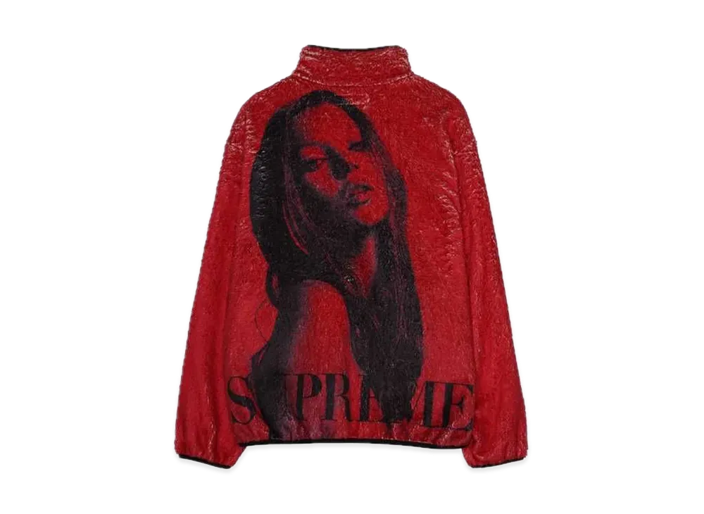 Supreme Kate Moss Fleece Jacket "Red"