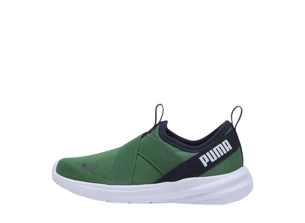 プーマ PS リッキー ランナー NU スリッポン "アーカイブグリーン" (キッズ)