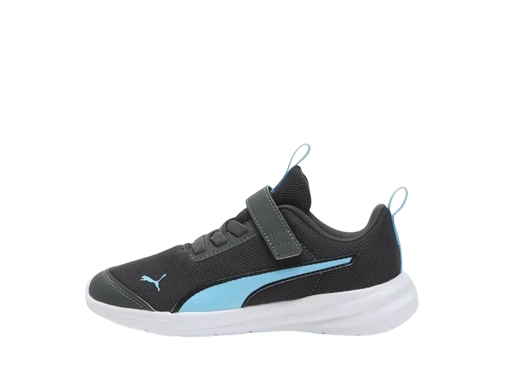 プーマ PS リッキー ランナー NU "シャドウグレー" (キッズ)