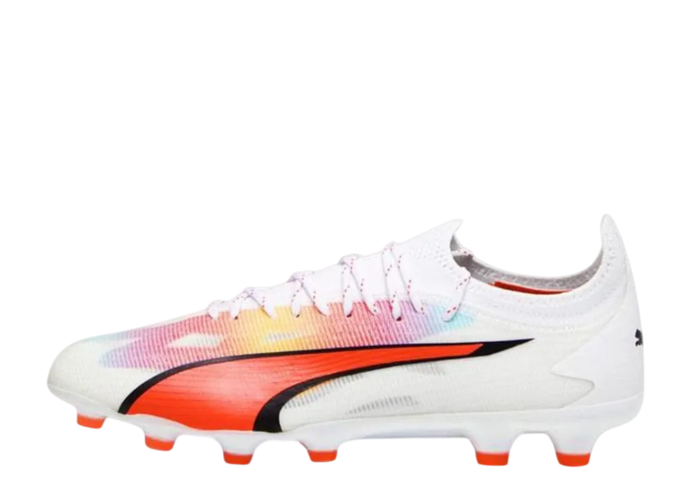 プーマ ウルトラ5 アルティメット HG/AG "ホワイト/ブラック"