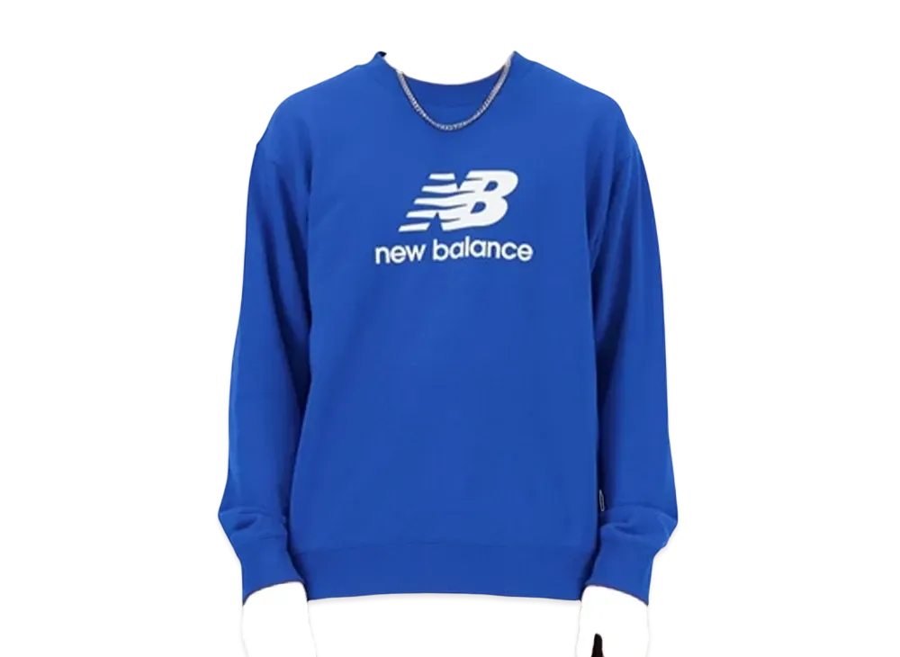 New Balance Sport Essentials Stacked Logo Sweat Crew "Nb Navy"
