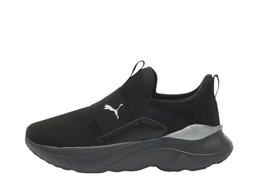 プーマ ウィメンズ ソフトライド メイブ スリッポン "ブラック/ブロンズ"