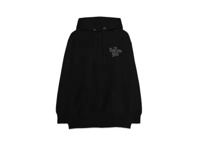 Hide and Seek The H&S Hooded Sweat Shirt(24aw) "BLACK/BLACK"