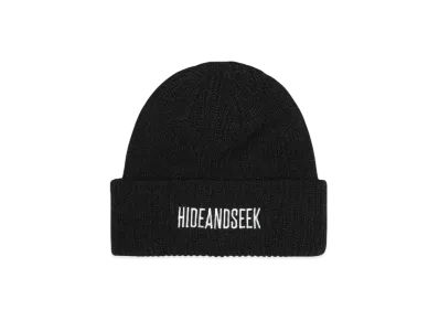 Hide and Seek H&S Knit CAP "BLACK"
