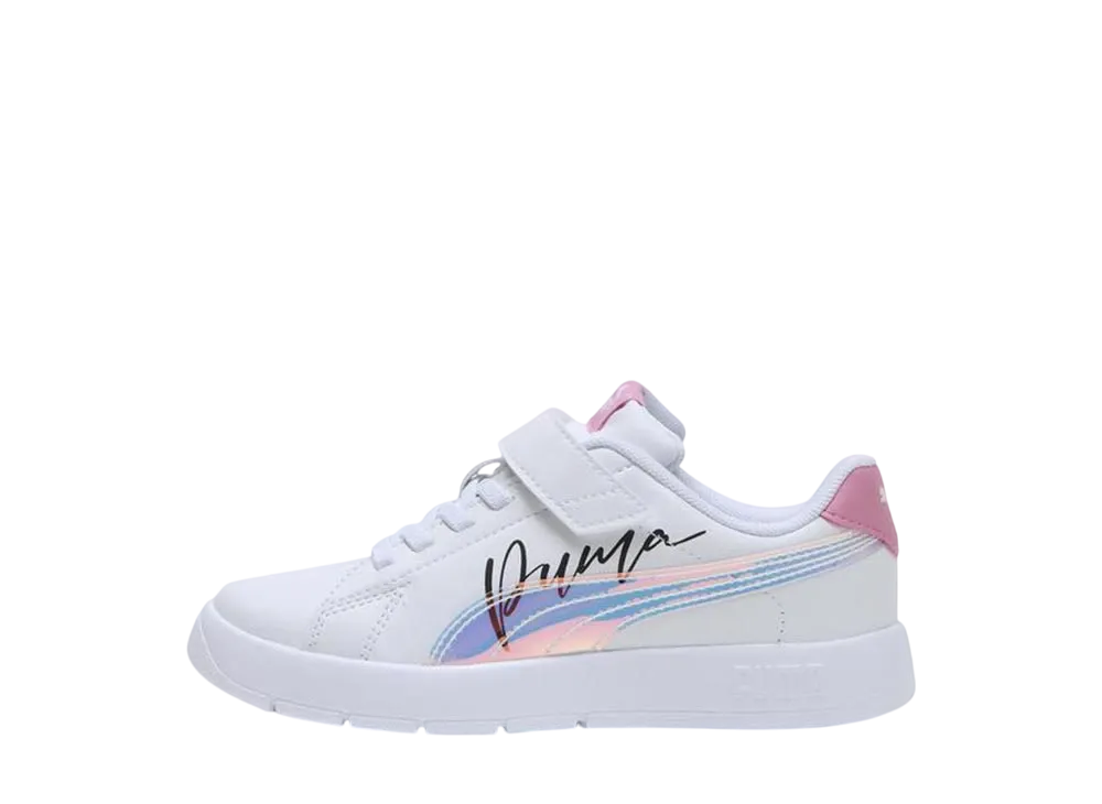 プーマ PS コートフレックス V3 "ホワイト" (キッズ)