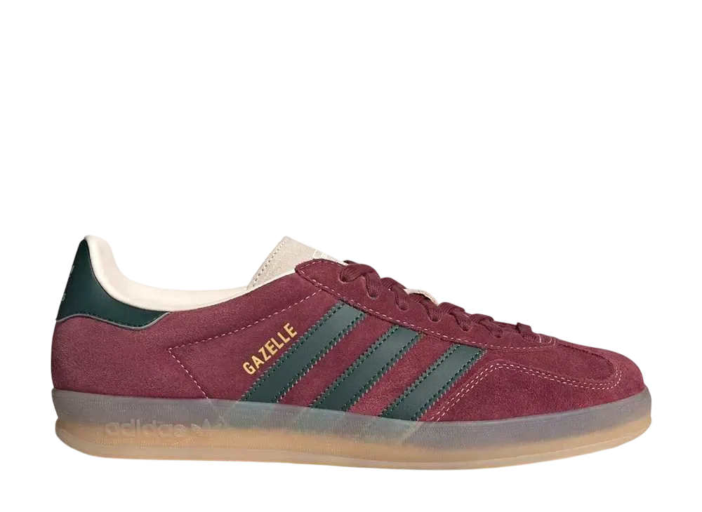 adidas Gazelle Indoor "Shadow Red/Shadow Green/Wonder White"