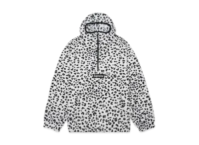 Supreme Polartec Facemask Half Zip Hooded Sweatshirt "Leopard"