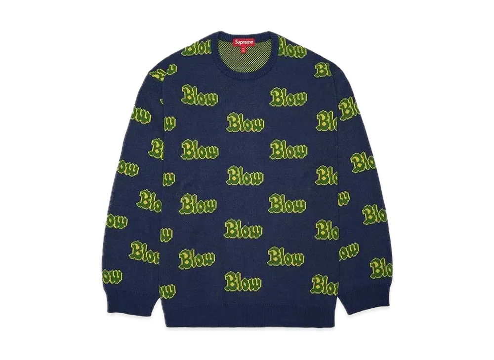 Supreme Blow Sweater "Navy"