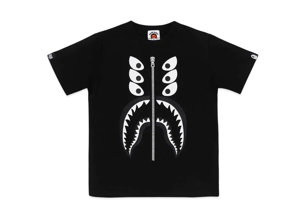 A BATHING APE x Bounty Hunter Mad Shark Tee "Black"