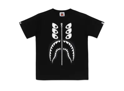 A BATHING APE x Bounty Hunter Mad Shark Tee "Black"