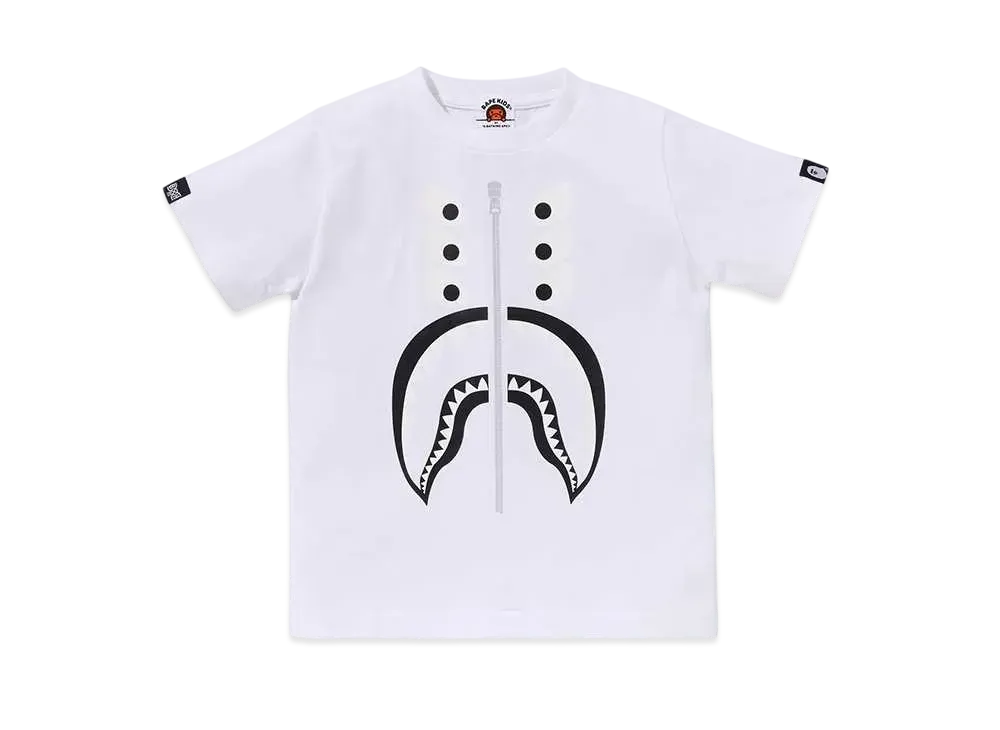 A BATHING APE x Bounty Hunter Mad Shark Tee "White"