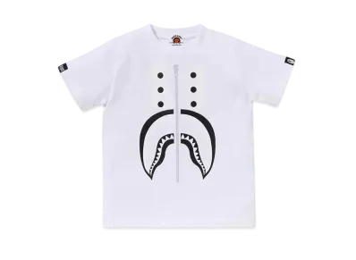 A BATHING APE x Bounty Hunter Mad Shark Tee "White"