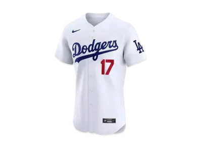 MLB Nike Dodgers Shohei Ohtani Elite Jersey Home "White"
