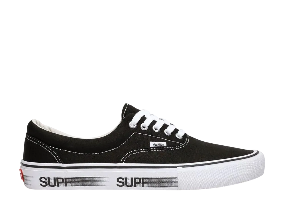 Supreme × Vans Era Pro "Motion Logo Black"