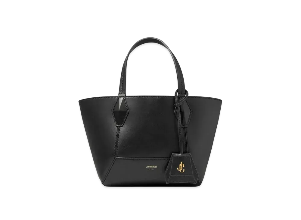 Jimmy Choo Diamond Tote/S Calf Leather Tote Bag Calf Leather "Black"