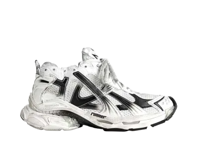 バレンシアガ ウィメンズ ランナー グラディエント スニーカー "ホワイト/ブラック"