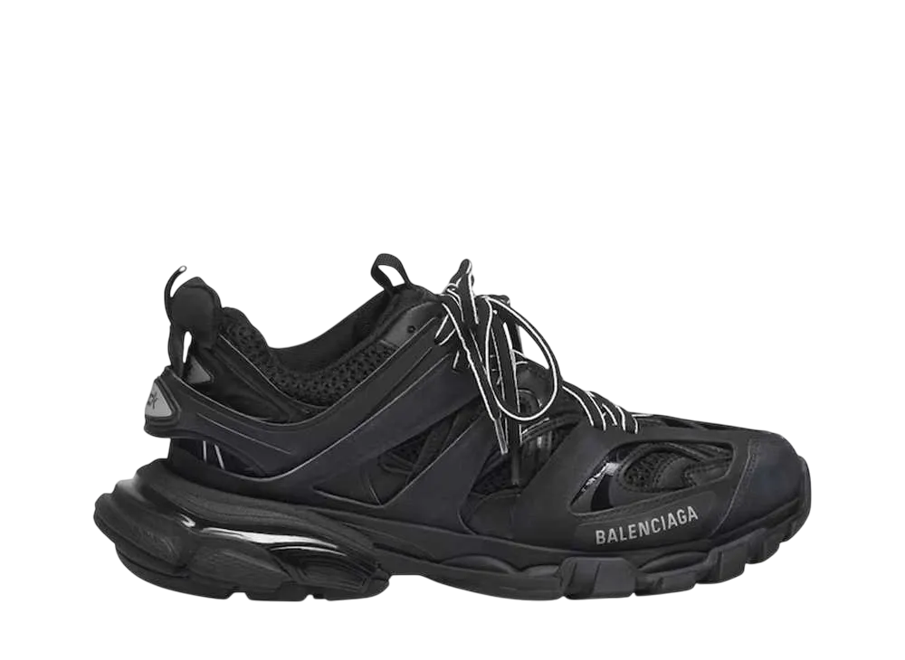バレンシアガ ウィメンズ トラック スニーカー "ブラック"
