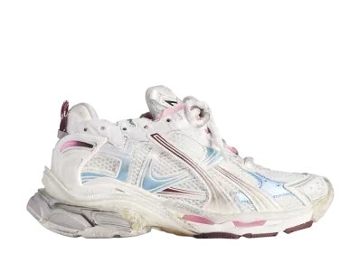バレンシアガ ランナー グラディエント スニーカー "ホワイト/ブラウン/ブルー/ピンク/グレー"