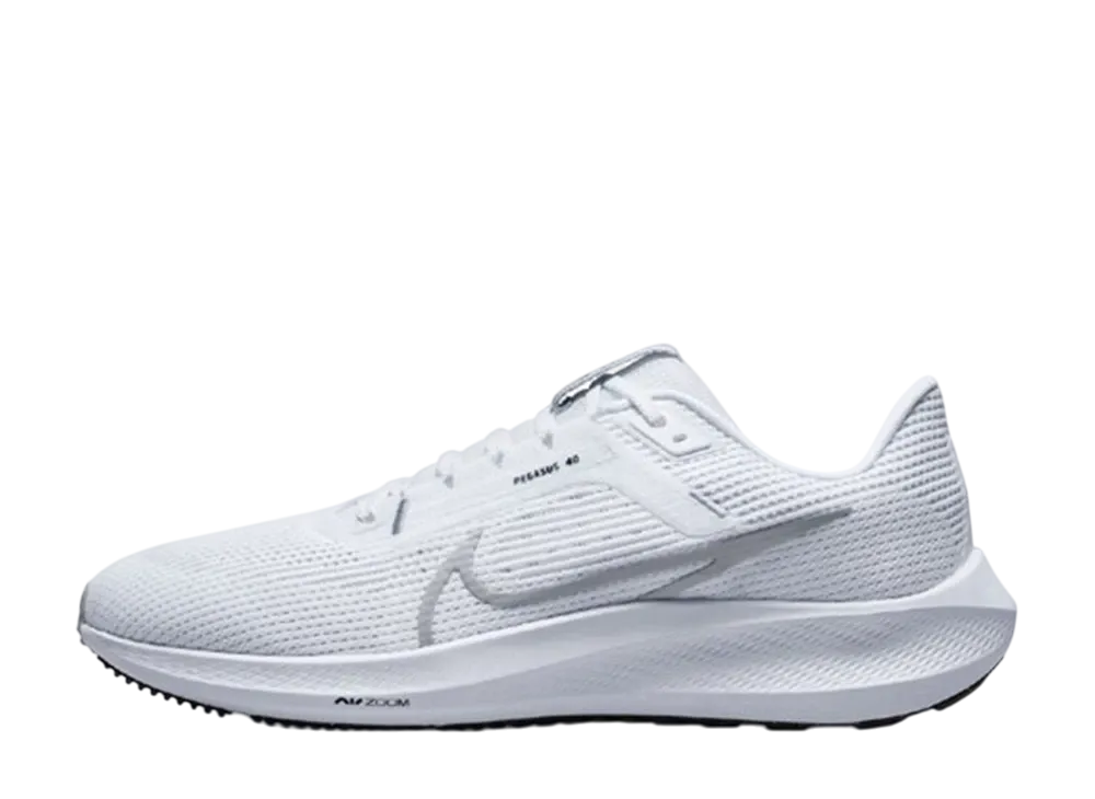 Nike Air Zoom Pegasus 40 "White/Black/Photon Dust/Wolf Grey"