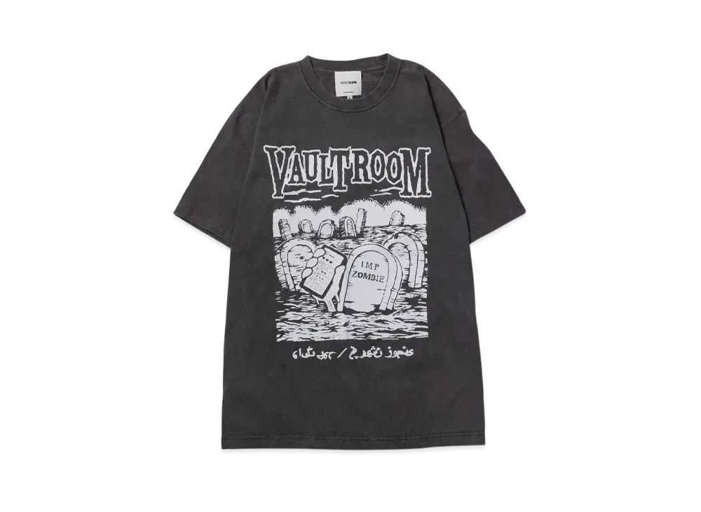 VAULTROOM Impression Zombie Tee "Charcoal"