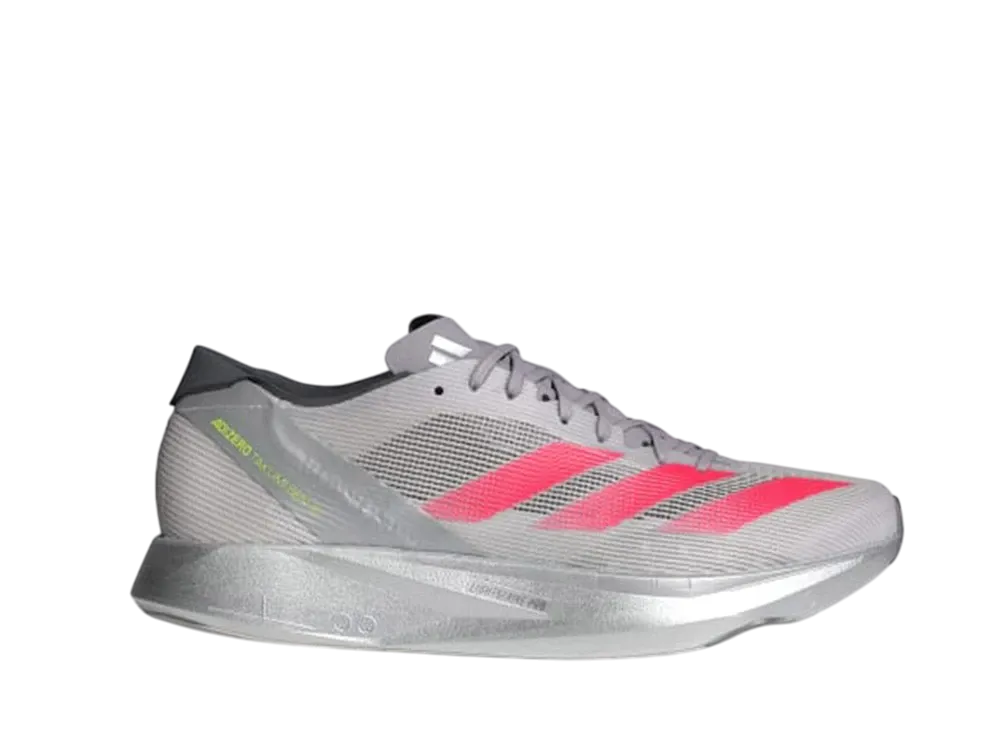 アディダス アディゼロ タクミ セン10 "ダッシュグレー/ルシッドレッド/グローリーグレー"